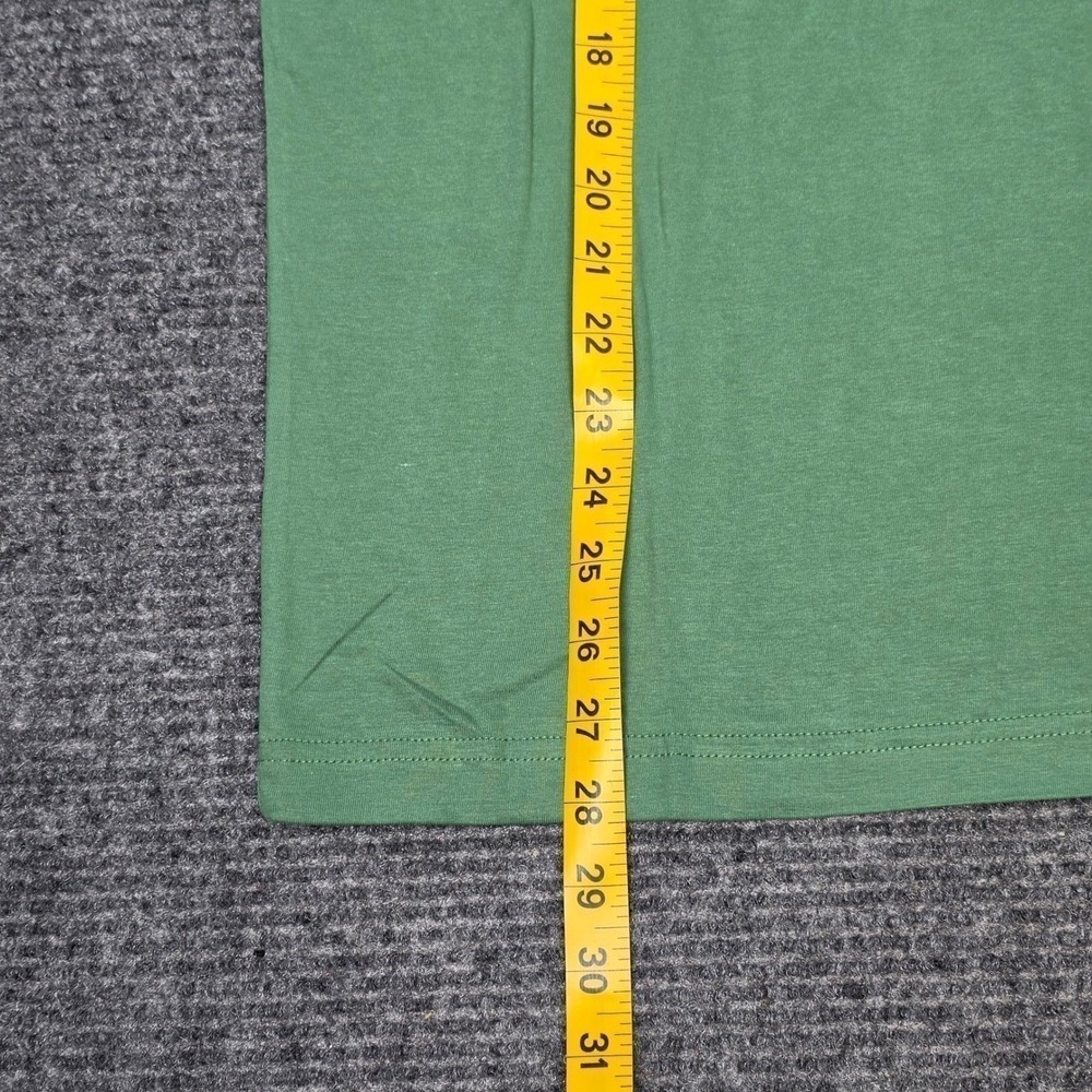 Timberland Short Sleeve T-Shirt Men's Size M Green NH Base Camp 100% Cotton NEW - Picture 7 of 8